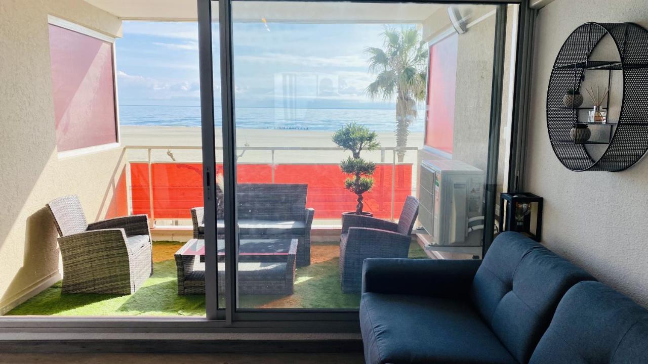 "Dream" Magnifique Vue Mer, Terrasse, Parking, Le Reve Daire Canet-en-Roussillon Dış mekan fotoğraf