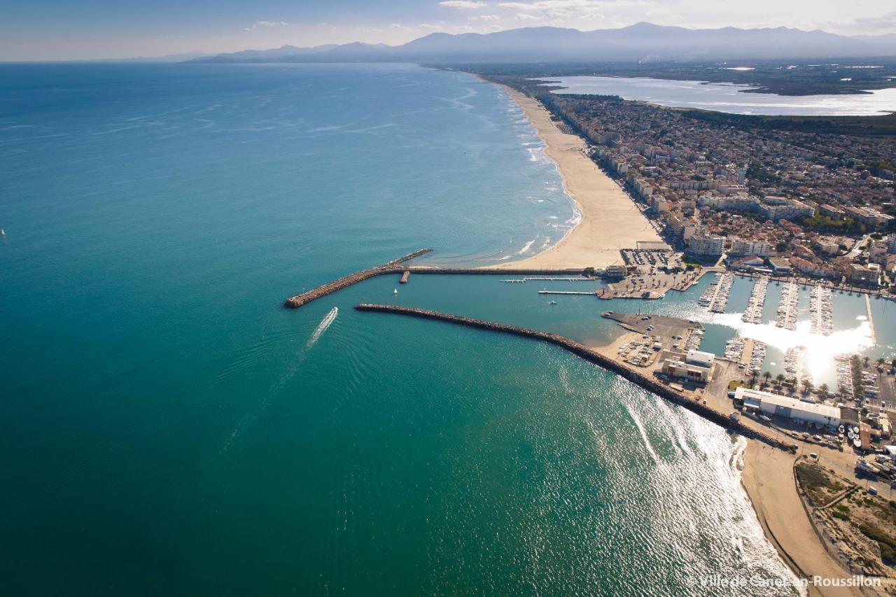 "Dream" Magnifique Vue Mer, Terrasse, Parking, Le Reve Daire Canet-en-Roussillon Dış mekan fotoğraf