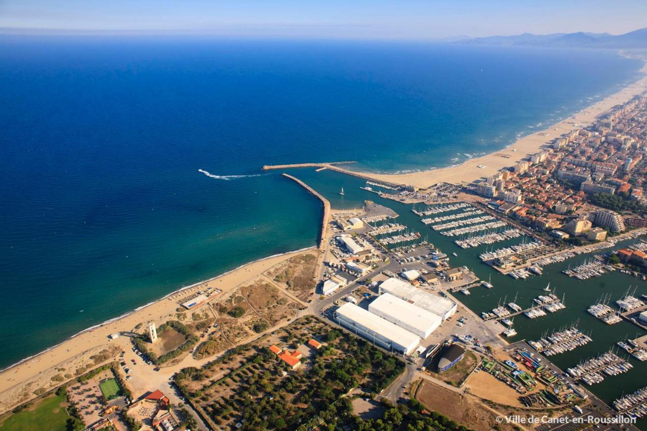 "Dream" Magnifique Vue Mer, Terrasse, Parking, Le Reve Daire Canet-en-Roussillon Dış mekan fotoğraf